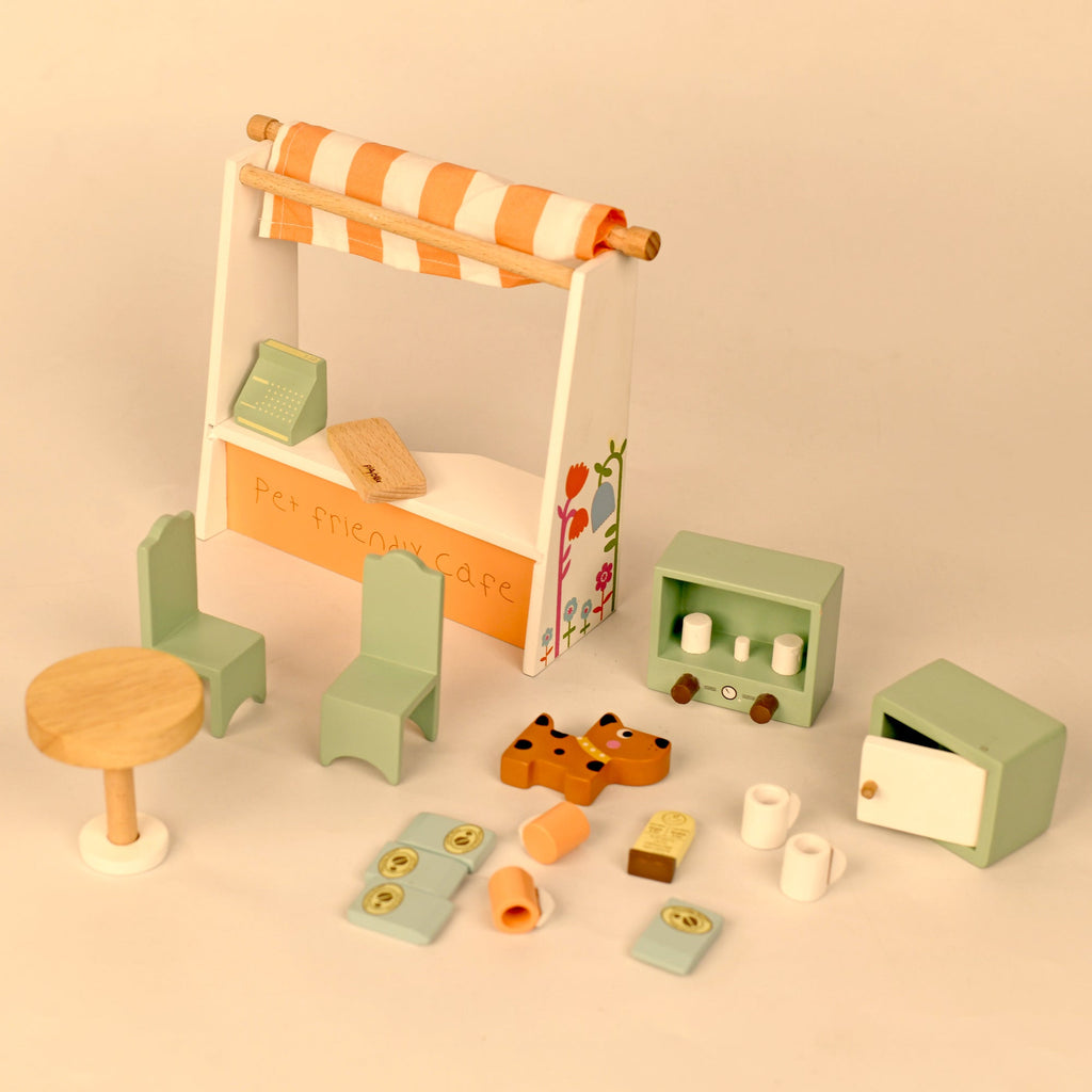 Playbox Pet Friendly Cafe Wooden Toy - Tortoyse CURATED GIFT SETS