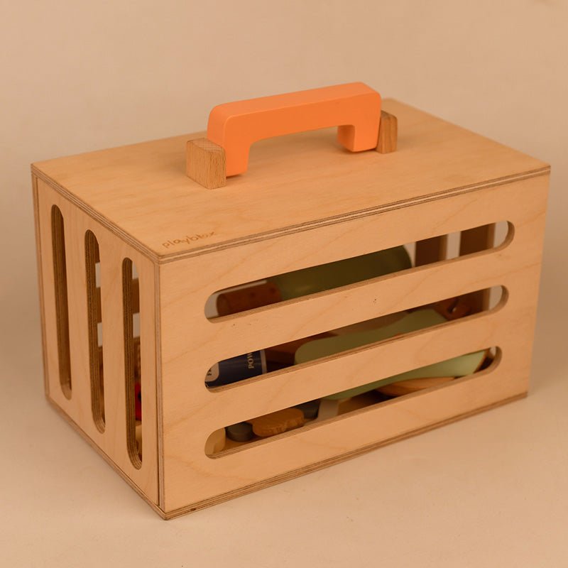 Playbox Pet Grooming Play Set Wooden Toy - Tortoyse