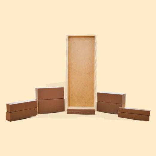 Playbox Wooden Brown Steps - Tortoyse