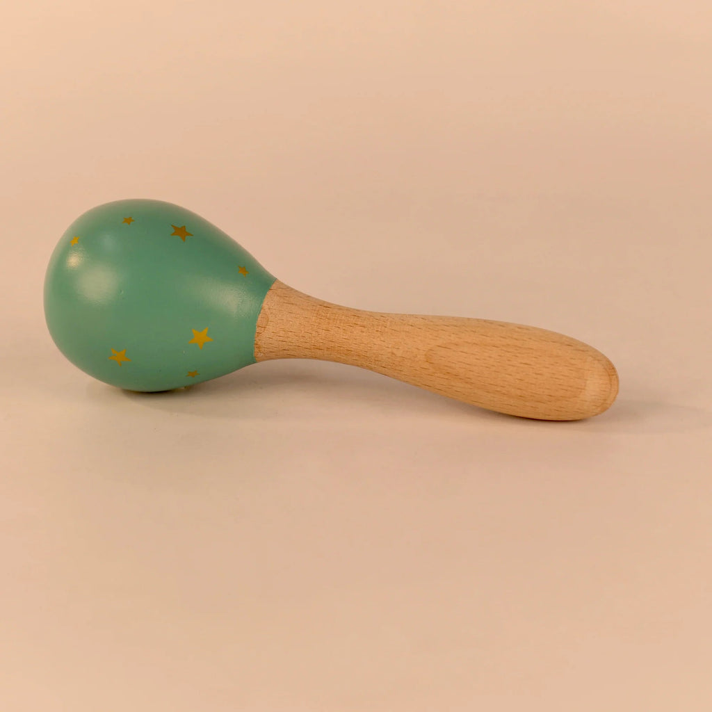 Playbox Wooden Forest Maracas / Rattle - Tortoyse RATTLES