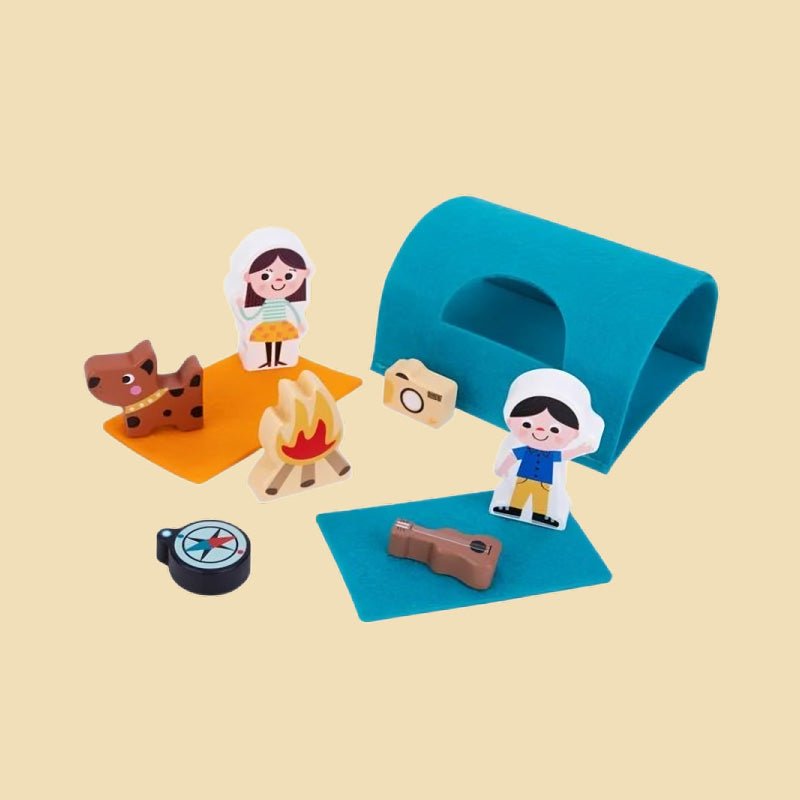 Playbox Wooden Little Camper Set - Tortoyse