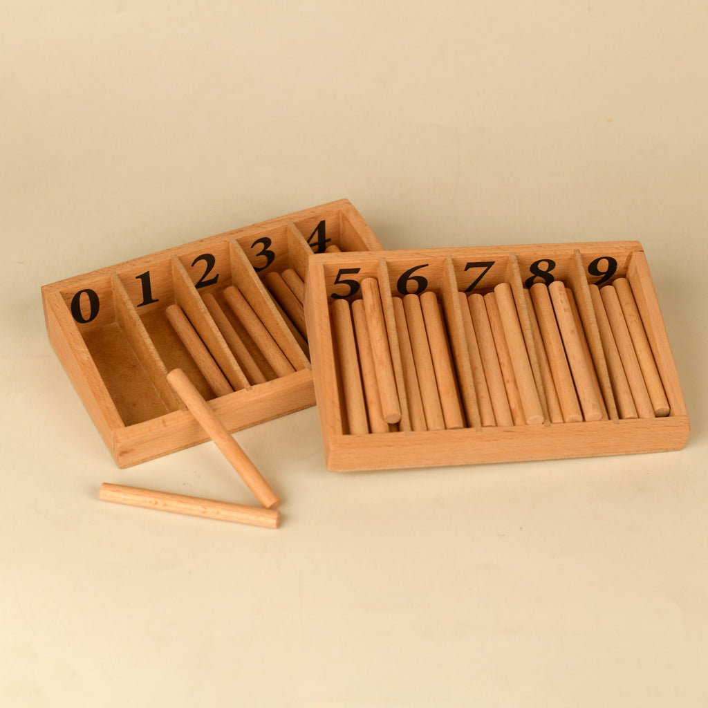 Playbox Wooden Spindle Box - Tortoyse