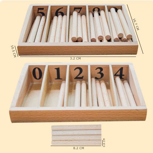 Playbox Wooden Spindle Box - Tortoyse