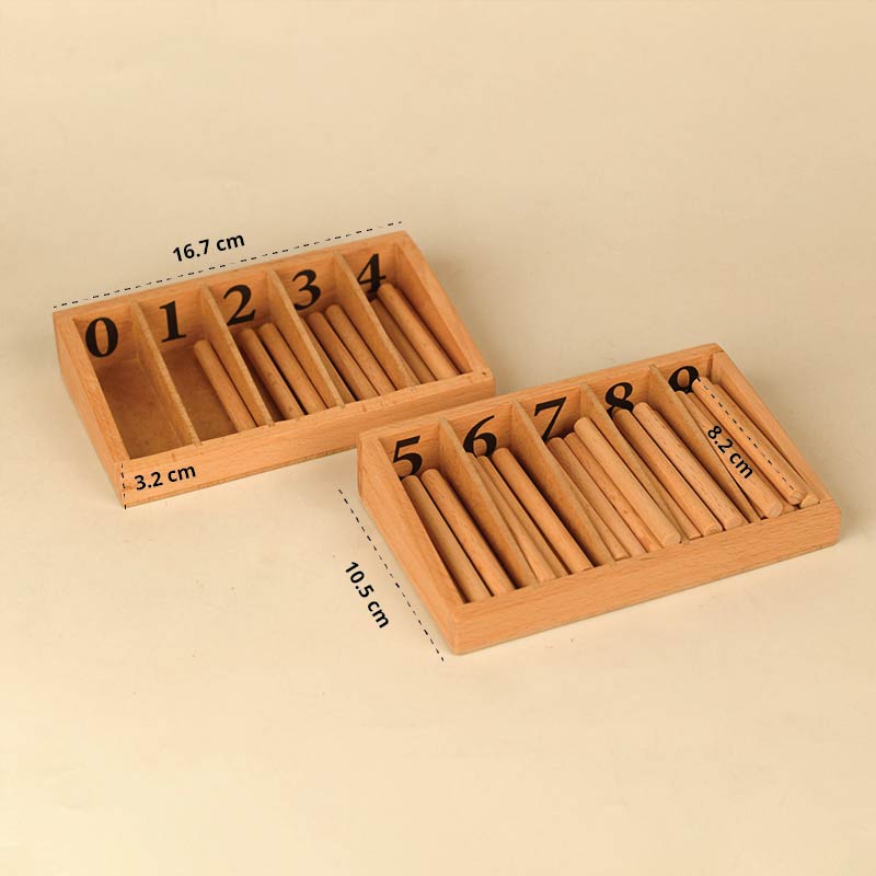 Playbox Wooden Spindle Box - Tortoyse
