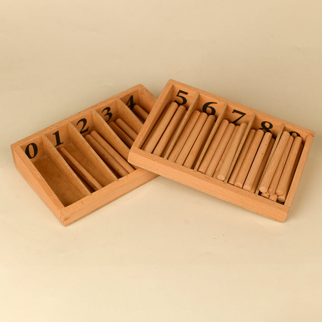 Playbox Wooden Spindle Box - Tortoyse