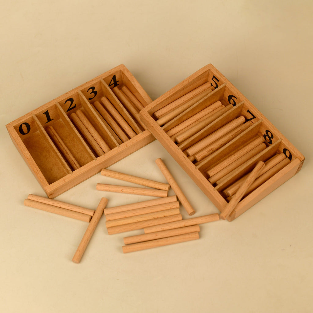 Playbox Wooden Spindle Box - Tortoyse