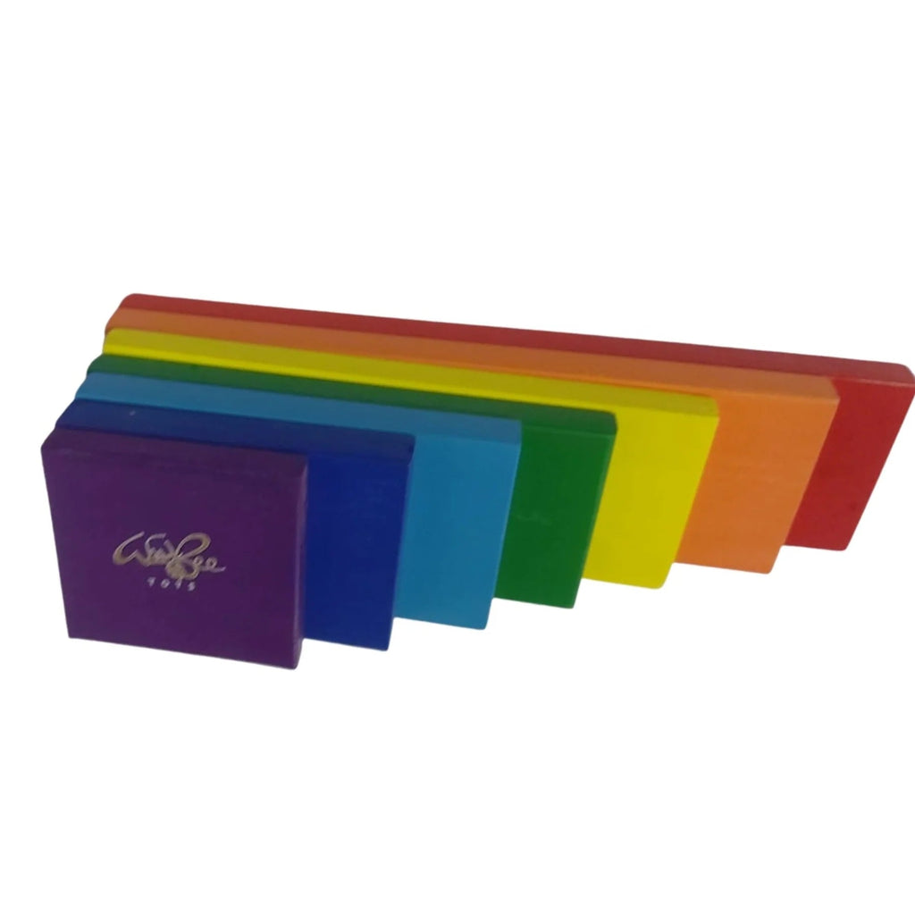 Rainbow Plates - 7 pc - Tortoyse