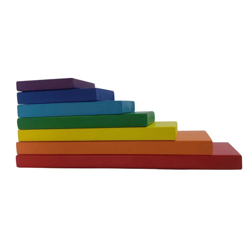 Rainbow Plates - 7 pc - Tortoyse