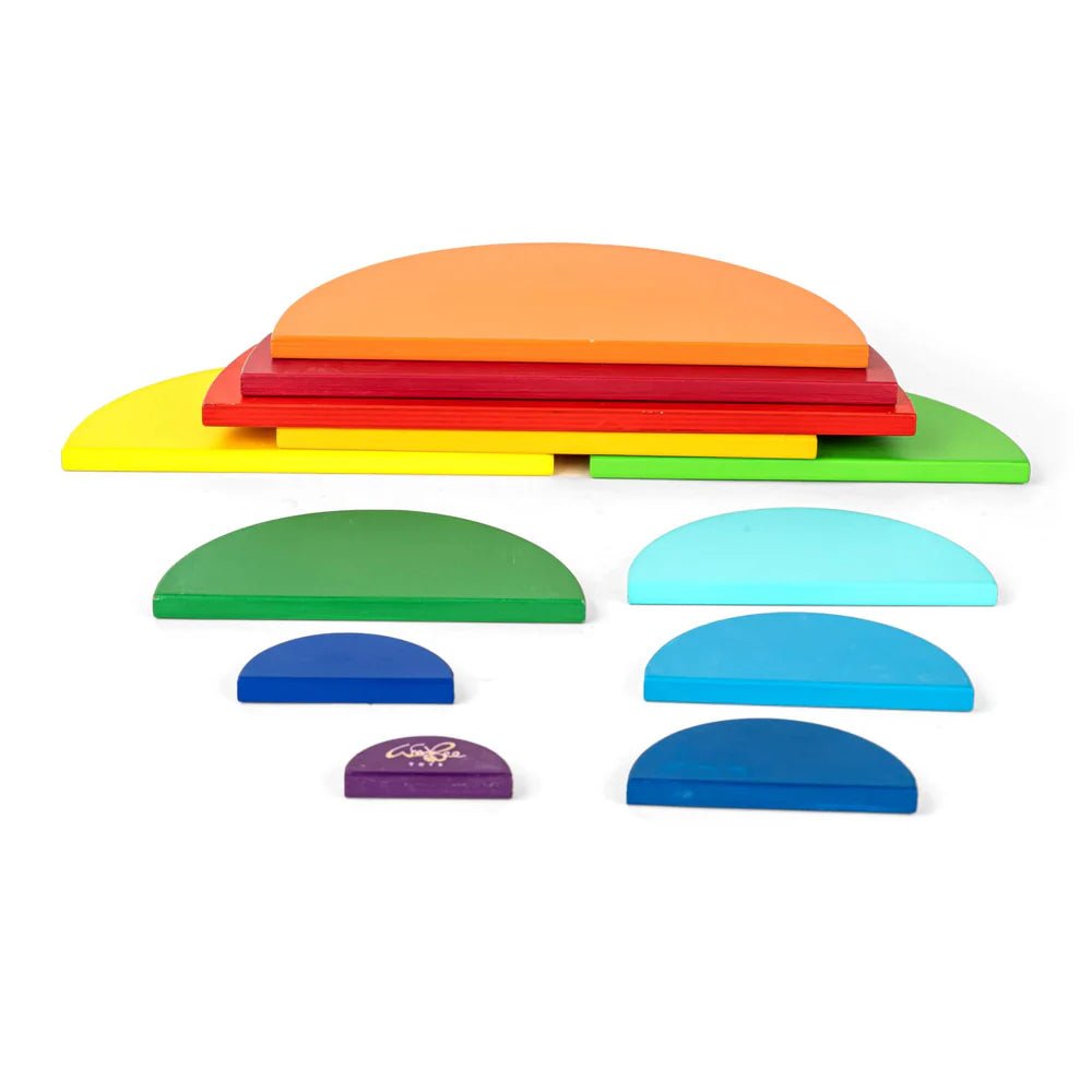 Rainbow Semicircle - 12 pc - Tortoyse