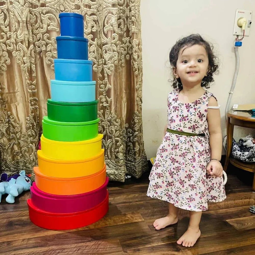 Rainbow Semicircle - 12 pc - Tortoyse