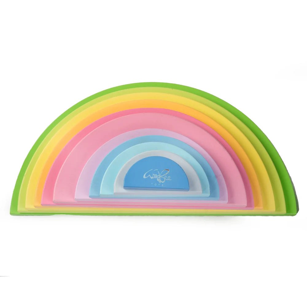Rainbow Semicircle - 12 pc - Pastel Colour - Tortoyse
