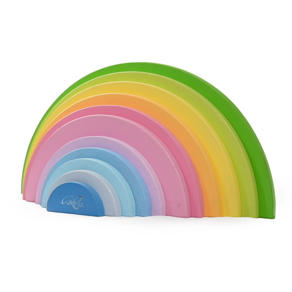 Rainbow Semicircle - 12 pc - Pastel Colour - Tortoyse