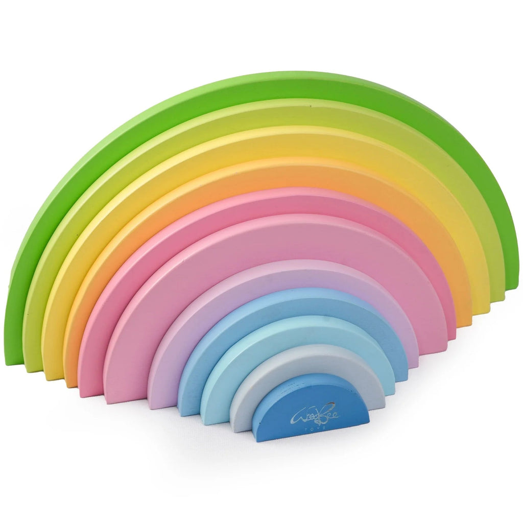 Rainbow Semicircle - 12 pc - Pastel Colour - Tortoyse