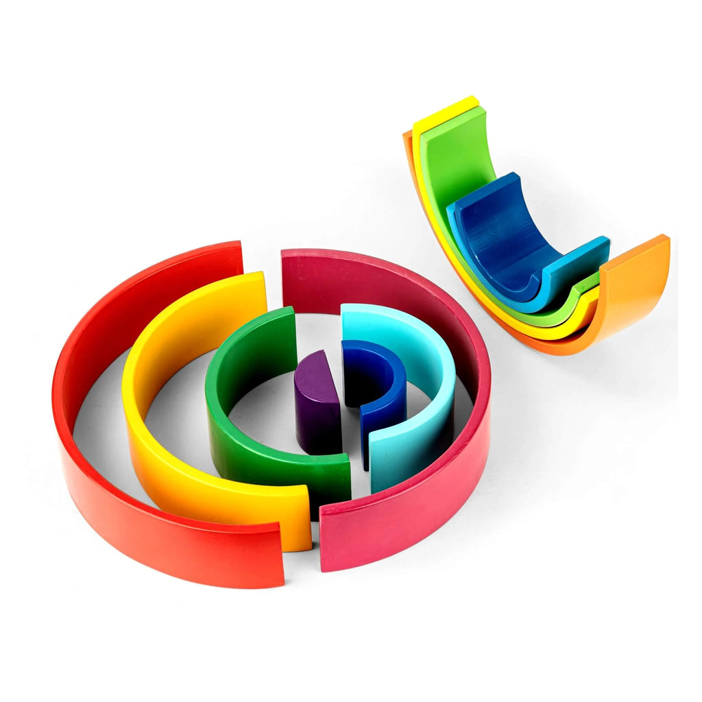 Rainbow Stacker - 12 pc - Tortoyse