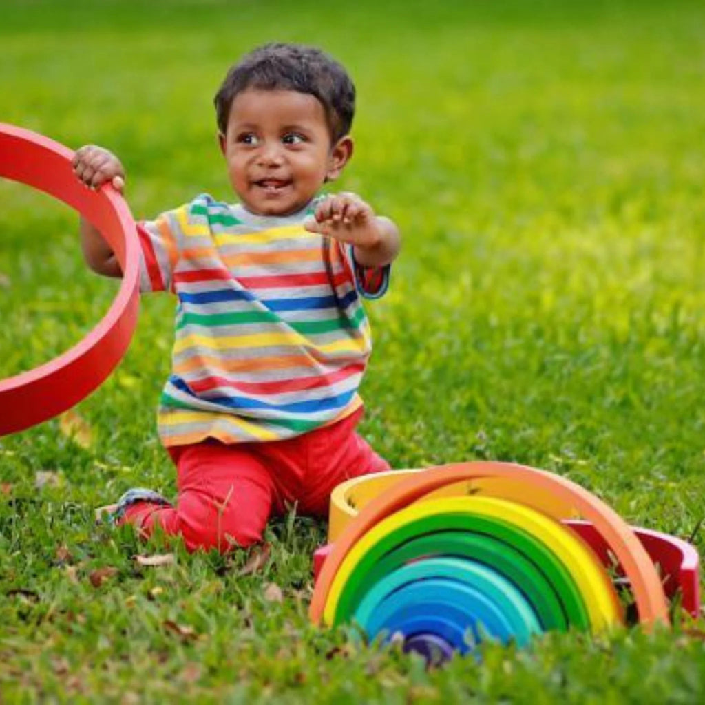 Rainbow Stacker - 12 pc - Tortoyse