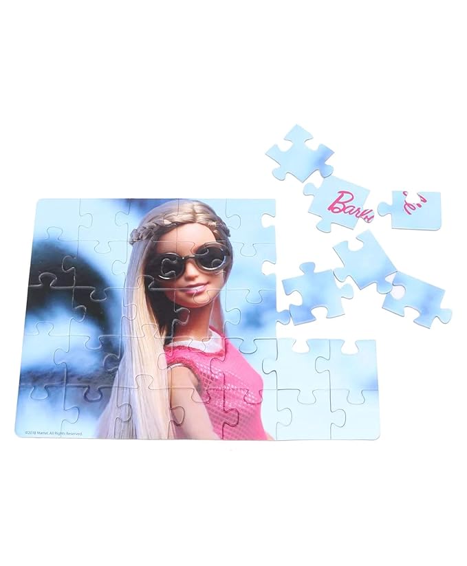 Ratna's Barbie 4 in 1 Jigsaw Puzzle - Tortoyse Innovations LLP Educational Toys 8904114981489