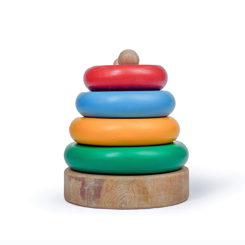 Ring Stacker - Pastel/Rainbow - Tortoyse