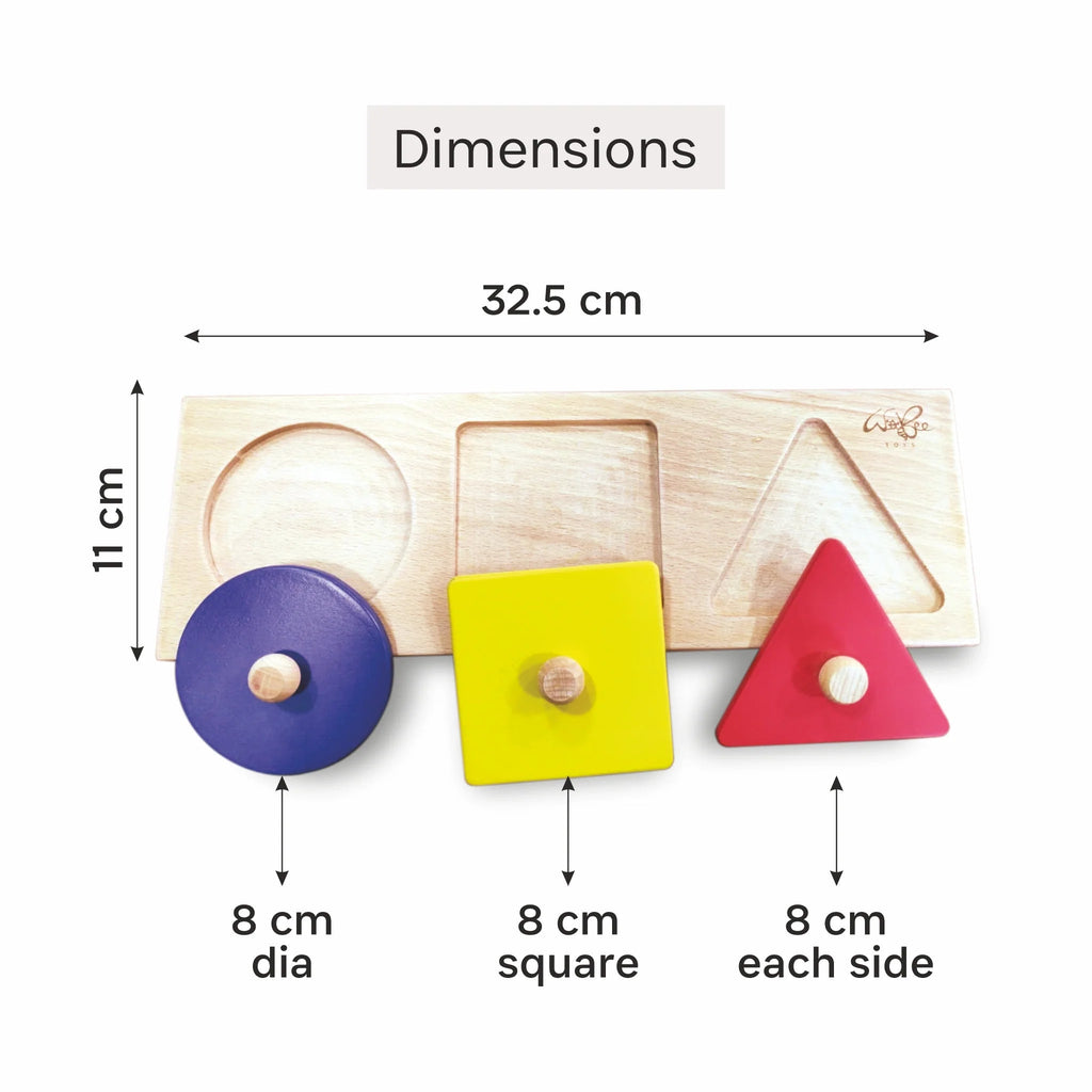 Shapes board - Tortoyse