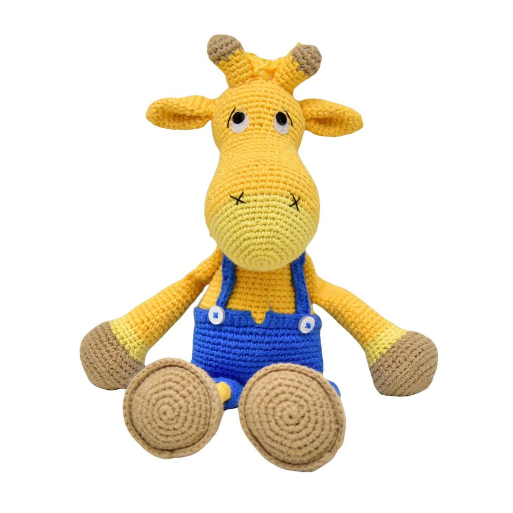 Soft & Cuddly Crochet Giraffe – Alex the Handmade Companion - Tortoyse ANIMAL TOYS