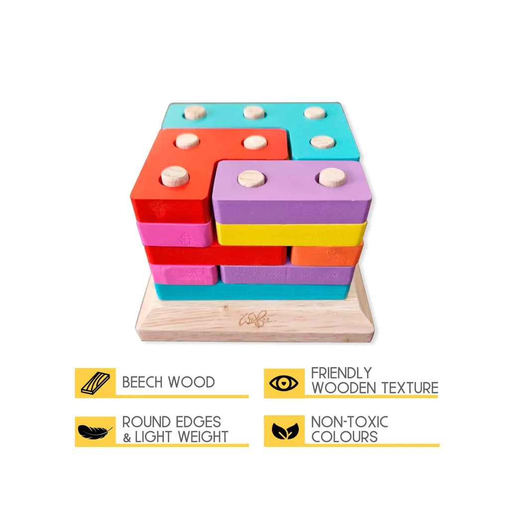 Stacking Shape Puzzle - Tortoyse