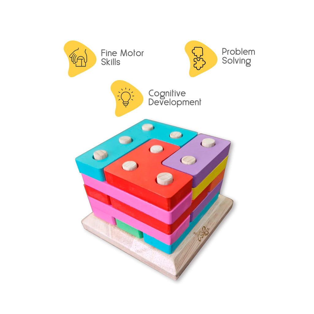 Stacking Shape Puzzle - Tortoyse