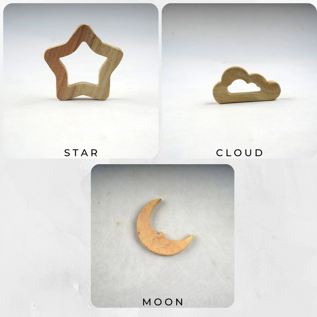 Star + Moon + Cloud - Tortoyse