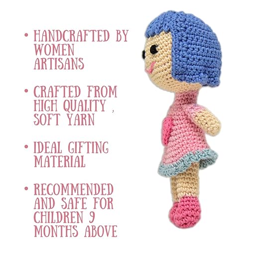 Super Cute, Terrific Dolls, Handmade Crochet Soft Doll for Playful Hearts - Tortoyse Toys