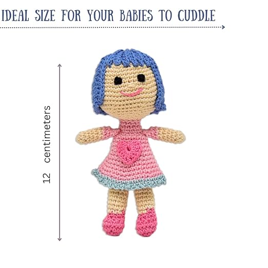 Super Cute, Terrific Dolls, Handmade Crochet Soft Doll for Playful Hearts - Tortoyse Toys