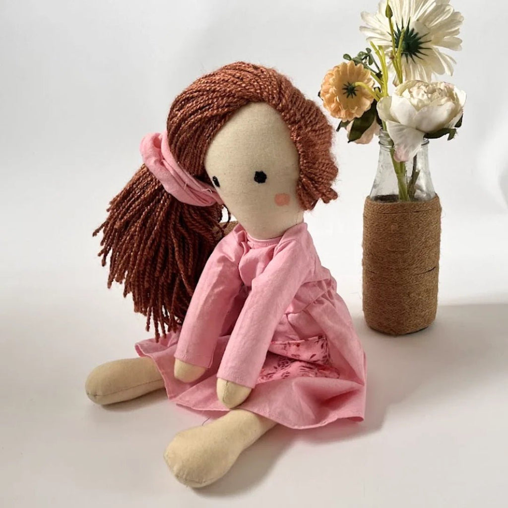 Tashi – Handmade Cloth Doll for Kids | Soft & Eco - Friendly - Tortoyse DOLLS
