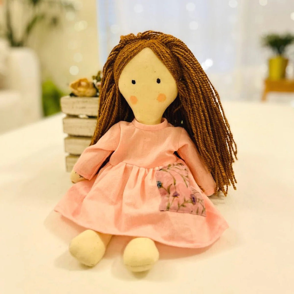 Tashi – Handmade Cloth Doll for Kids | Soft & Eco - Friendly - Tortoyse DOLLS