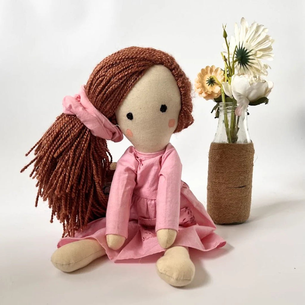 Tashi – Handmade Cloth Doll for Kids | Soft & Eco - Friendly - Tortoyse DOLLS
