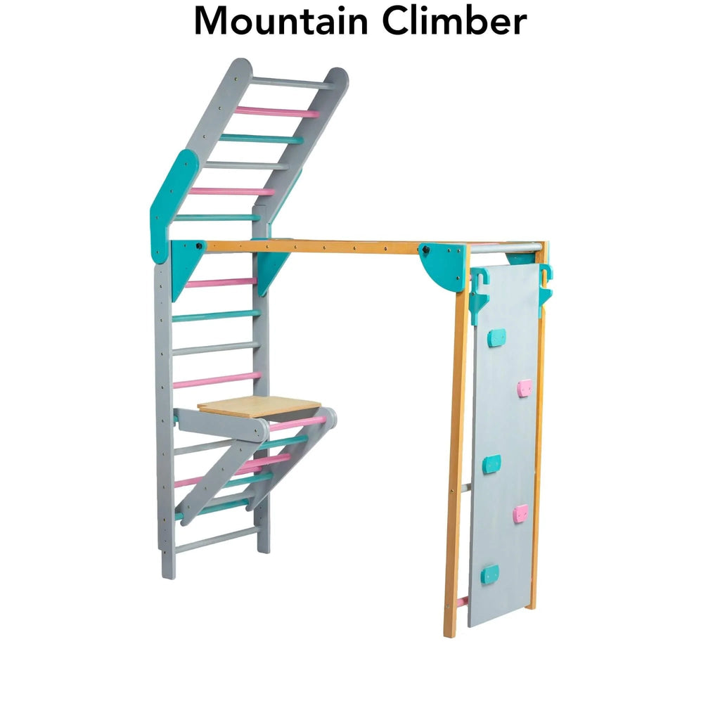 Wall - mounted foldable Jungle Gym - Tortoyse