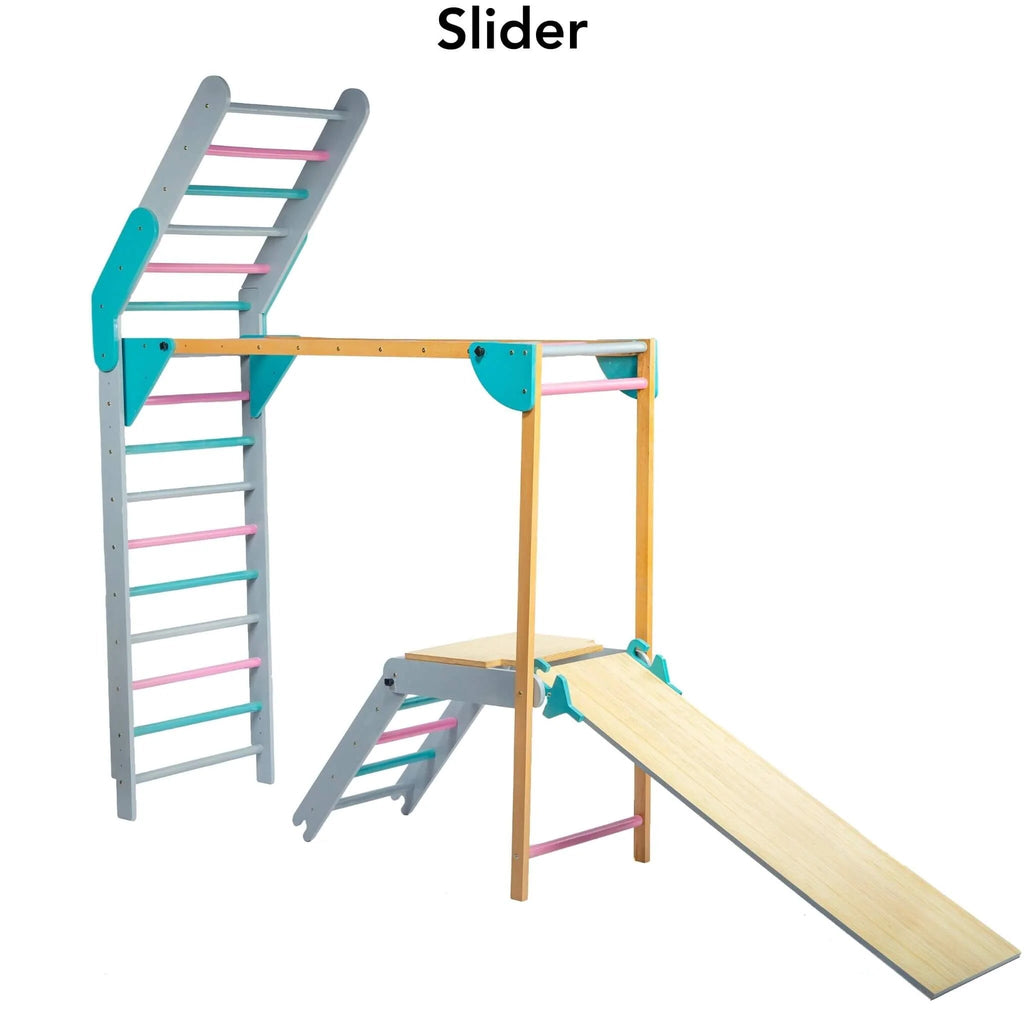 Wall - mounted foldable Jungle Gym - Tortoyse