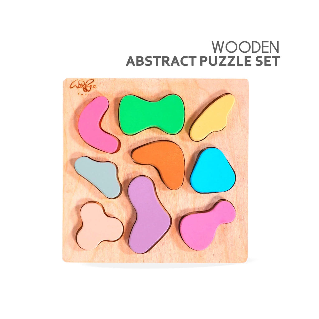 Wooden Abstract Puzzle - Tortoyse