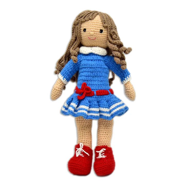 Zaara the Doll – Handcrafted Crocheted Doll with Artistic Detail & Charm | Perfect Gift for Kids - Tortoyse Toys