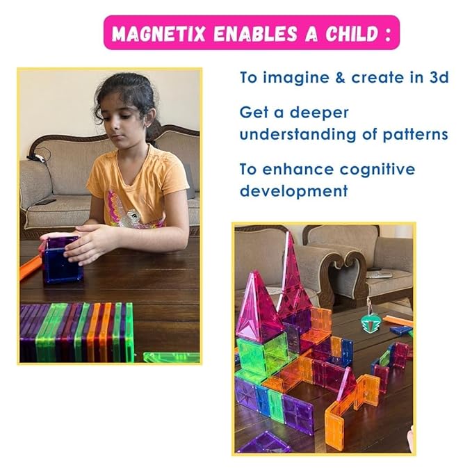 Zephyr Magnetix - 5 My First Construction Set - Tortoyse Innovations LLP Educational Toys 8904136100059