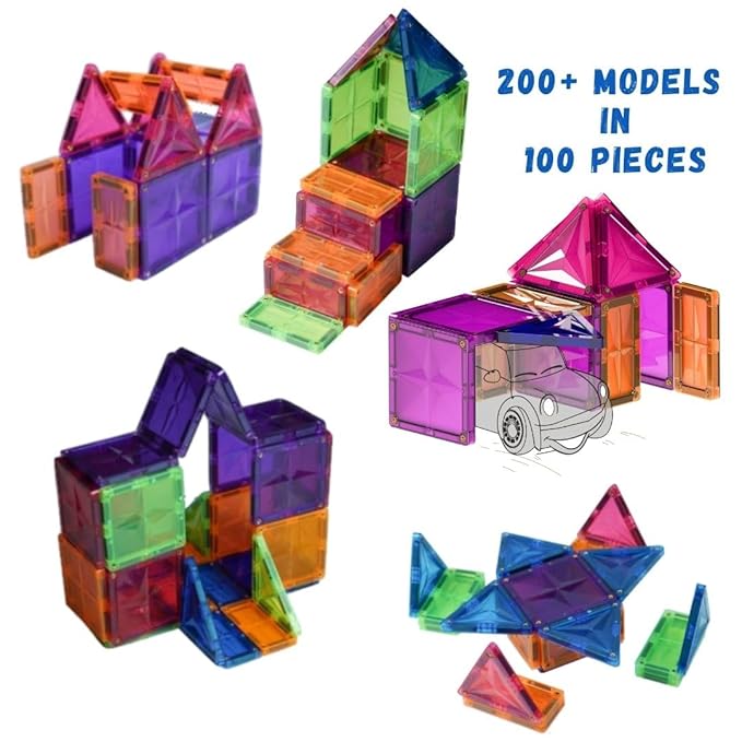 Zephyr Magnetix - 5 My First Construction Set - Tortoyse Innovations LLP Educational Toys 8904136100059