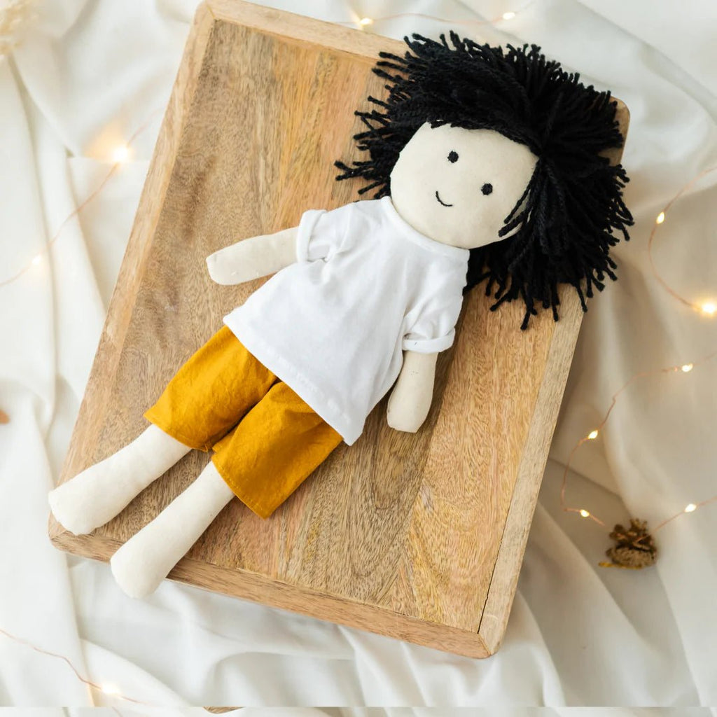 Zeyo – Handmade Cloth Doll for Kids | Soft & Eco - Friendly - Tortoyse